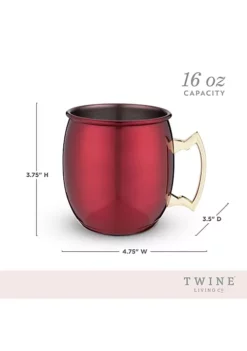 Twine Red Moscow Mule Mug -Twine Outlet Store Belk 1004