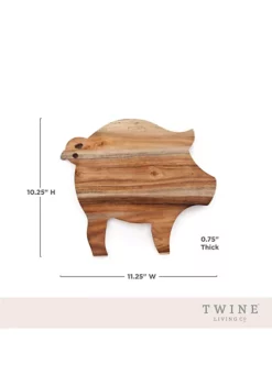 Twine Pig Cheese Board -Twine Outlet Store Belk 1022