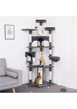 Topeakmart 79'' Multilevel Cat Tree Condo