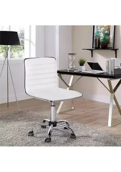 Topeakmart Adjustable Low Bar Office Desk Chair