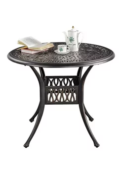 Topeakmart Outdoor Aluminum Patio Bistro Table