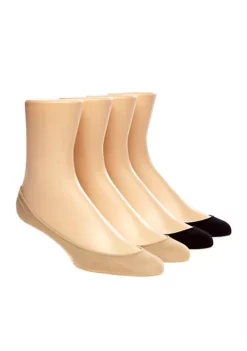 HUE® Hidden Cotton Liner - 4 Pack