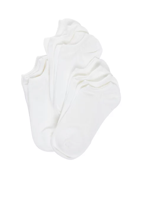 HUE® Cotton Liner Pindot Socks - 6 Pack 1 HUE® Cotton Liner Pindot Socks - 6 Pack