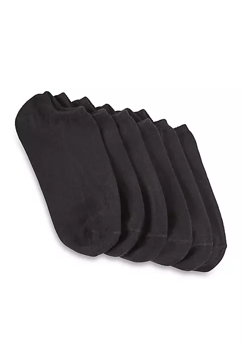 HUE® Cotton Liner Pindot Socks - 6 Pack 4 HUE® Cotton Liner Pindot Socks - 6 Pack - Image 4