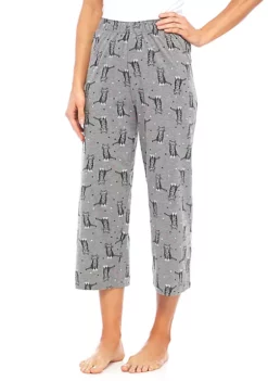 HUE® Sweet Kitty Pajama Capris