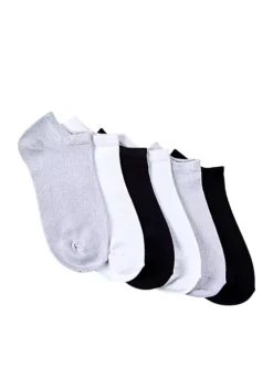 HUE® Set of 6 Super-Soft Sock Liners