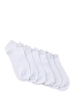 HUE® Set of 6 Super-Soft Sock Liners -Twine Outlet Store Belk 176