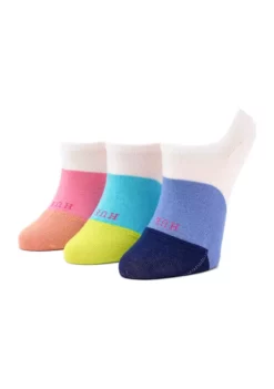 HUE® The Perfect Sneaker Liner 3 Pair Pack