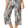 HUE® Bottles Amore Capri Pajama Pants