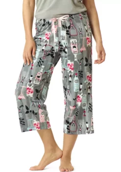 HUE® Bottles Amore Capri Pajama Pants