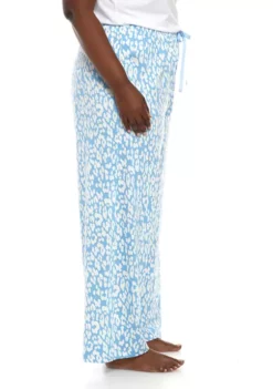HUE® Plus Size Animal Print Pajama Pants -Twine Outlet Store Belk 224