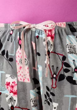HUE® Plus Size Bottles Amore Capri Pajama Pants -Twine Outlet Store Belk 252