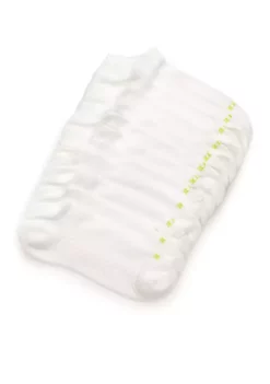 HUE® Microfiber Massaging Liner Socks - 6 Pack