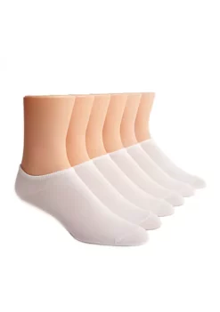 HUE® Microfiber Liner Socks -6 Pack -Twine Outlet Store Belk 290