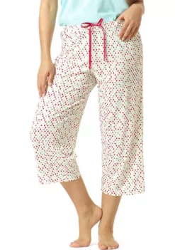 HUE® Be My Dot Capri Pajama Pants -Twine Outlet Store Belk 299