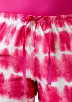 HUE® Printed Knit Capri Pajama Sleep Pants -Twine Outlet Store Belk 305