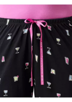HUE® Nightcap Cocktail Pajama Pants -Twine Outlet Store Belk 309