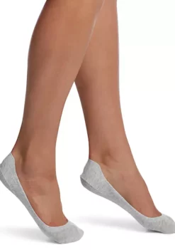 HUE® Hidden Cotton Perfect Edge Liner Socks