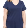 HUE® Plus Size V-Neck Tee