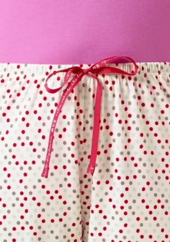 HUE® Plus Size Be My Dot Capri Pajama Pants -Twine Outlet Store Belk 335