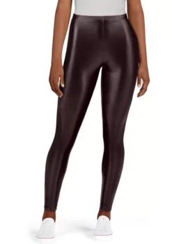 HUE® Leatherette High Rise Leggings -Twine Outlet Store Belk 358