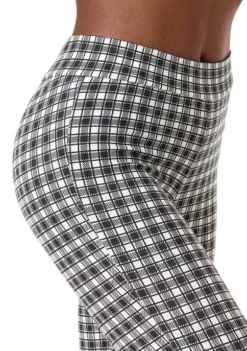 HUE® Gingham Blackout Cotton Capris -Twine Outlet Store Belk 364