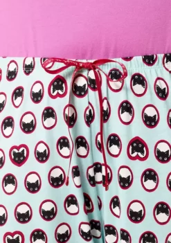 HUE® Plus Size Just Kittying Pajama Pants -Twine Outlet Store Belk 368