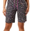 HUE® Cocktail Columns Bermuda Pajama Shorts