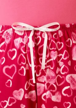 HUE® Women's Chatty Candy Capri Pajama Pants -Twine Outlet Store Belk 394