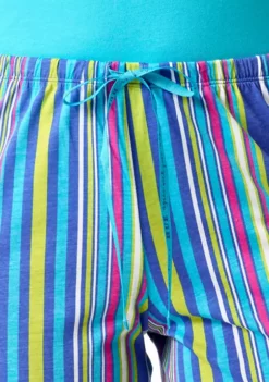 HUE® Printed Knit Capri Pajama Sleep Pants -Twine Outlet Store Belk 405