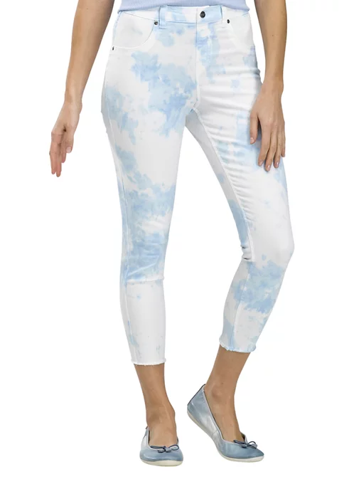 HUE® Women's Denim High Waist Skimmer Leggings 2 HUE® Women's Denim High Waist Skimmer Leggings - Image 2