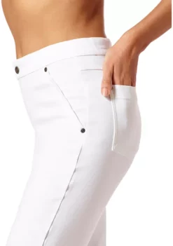 HUE® Ruffle Denim Crop Leggings -Twine Outlet Store Belk 450