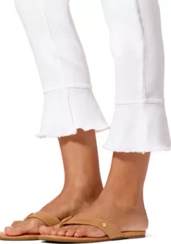 HUE® Ruffle Denim Crop Leggings -Twine Outlet Store Belk 451