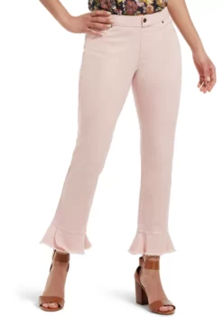 HUE® Tulip Flare Hem Denim Skimmer Leggings