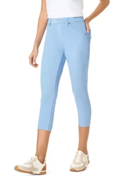 HUE® Ultra Soft Denim High Waist Capris