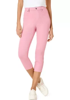 HUE® Ultra Soft Denim High Waist Capris -Twine Outlet Store Belk 466