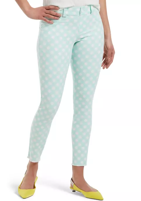 HUE® Gingham Capris 2 HUE® Gingham Capris - Image 2