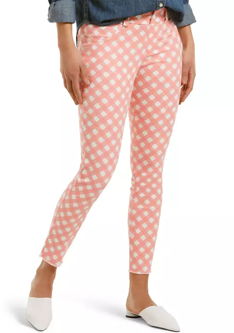 HUE® Gingham Capris 3 HUE® Gingham Capris - Image 3