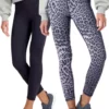 HUE® Reversible Leopard Skimmer Leggings