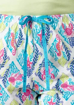 HUE® Printed Knit Capri Pajama Sleep Pants 6 HUE® Printed Knit Capri Pajama Sleep Pants -Twine Outlet Store Belk 500