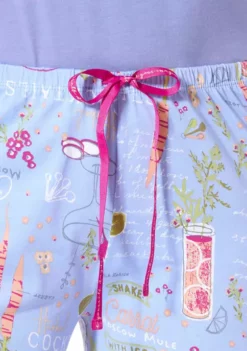 HUE® Women's Printed Knit Long Pajama Pants -Twine Outlet Store Belk 537