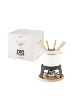 Twine Cast Iron Fondue Set