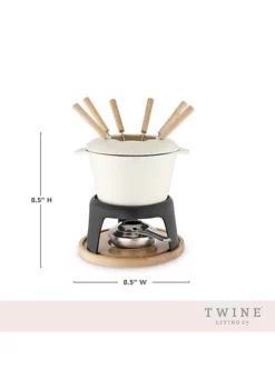 Twine Cast Iron Fondue Set 10 Twine Cast Iron Fondue Set -Twine Outlet Store Belk 561