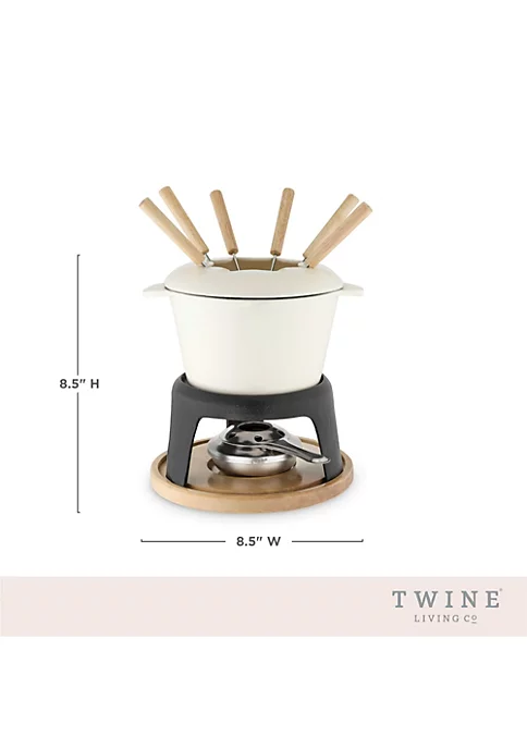 Twine Cast Iron Fondue Set 5 Twine Cast Iron Fondue Set - Image 5