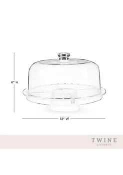 Twine Multi-Functional Acrylic Server with Bundt Cake Mold -Twine Outlet Store Belk 584