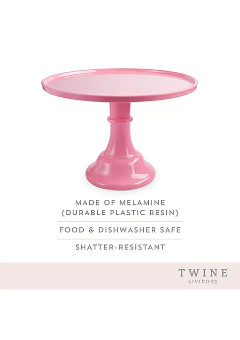 Twine Pink Melamine Cake Stand 4 Twine Pink Melamine Cake Stand - Image 4