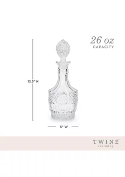 Twine Crystal Vintage Decanter -Twine Outlet Store Belk 634