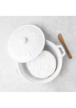 Twine Ceramic Brie Baker & Acacia Wood Spreader Set -Twine Outlet Store Belk 643