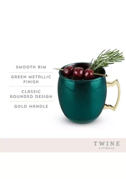 Twine Emerald Moscow Mule Mug -Twine Outlet Store Belk 693