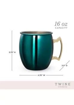 Twine Emerald Moscow Mule Mug -Twine Outlet Store Belk 694